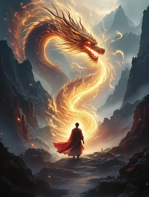 红果漫剧《龙婿归来》封面